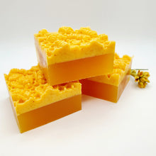 Load image into Gallery viewer, Citrus Sunshine &amp; Honey Bee Soap - Turmeric - Honey - Olive Oil with Shea, Mango &amp; Cocoa Butters
