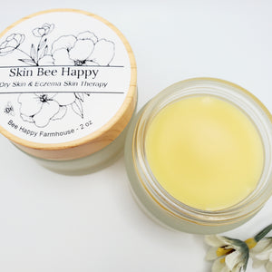 Skin Bee Happy - Dry Skin - Eczema Relief - Stretch Mark Salve