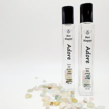 Load image into Gallery viewer, Adore - Natural Organic Perfume - Lavender &amp; Sandalwood - Morganite Gemstones
