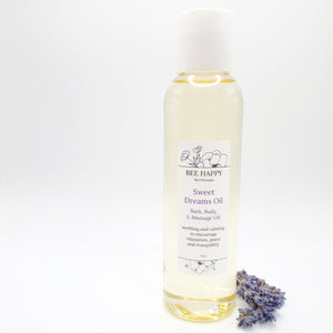 Sleep Well - Herbal Bath Oil Packed with Nourishing Organic Oils