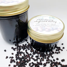 Load image into Gallery viewer, Elderberry Infused Honey - Overall Health &amp; Wellness - Immune Support
