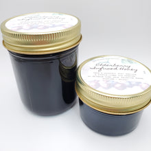 Load image into Gallery viewer, Elderberry Infused Honey - Overall Health &amp; Wellness - Immune Support
