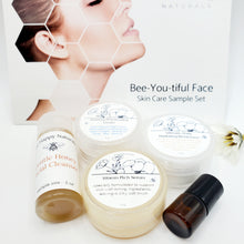 Load image into Gallery viewer, Bee-You-tiful Face: Trial Sampler Set - Daily Care Essentials
