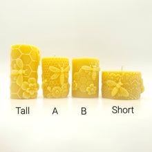 Load image into Gallery viewer, 100% All Natural Beeswax Candles
